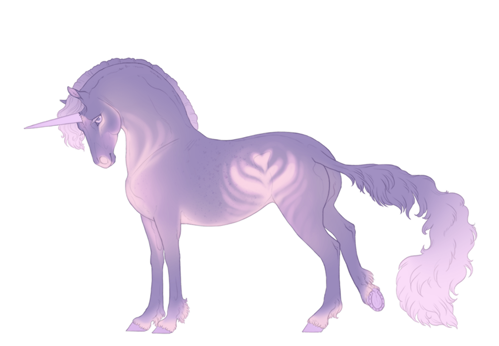 Rouge Latte - Boucle Unicorn